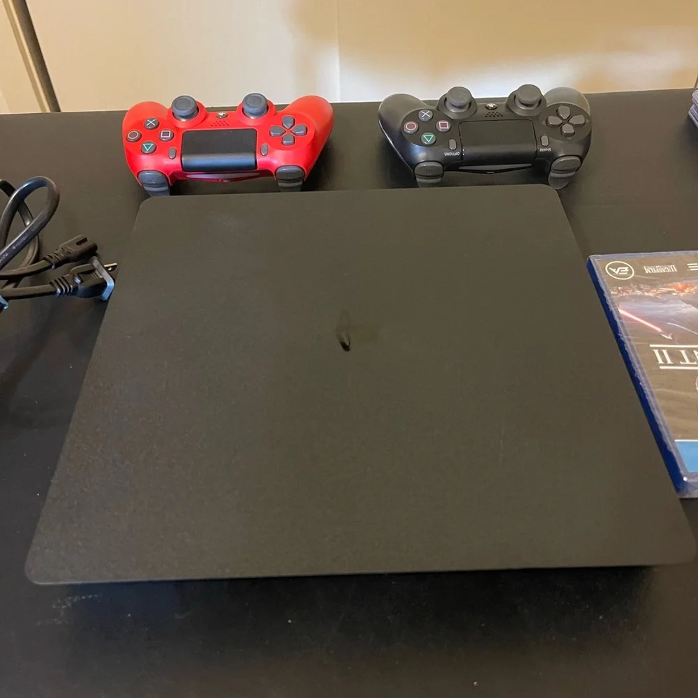 Play Station 4 with 1 TB hard drive.